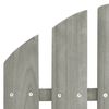 vidaXL Καρέκλα Κήπου Adirondack Διθέσια Γκρι Ξύλο Ελάτης & Υποπόδιο