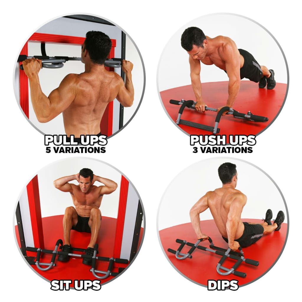 Iron Gym Μονόζυγο Xtreme Μαύρο IRG002