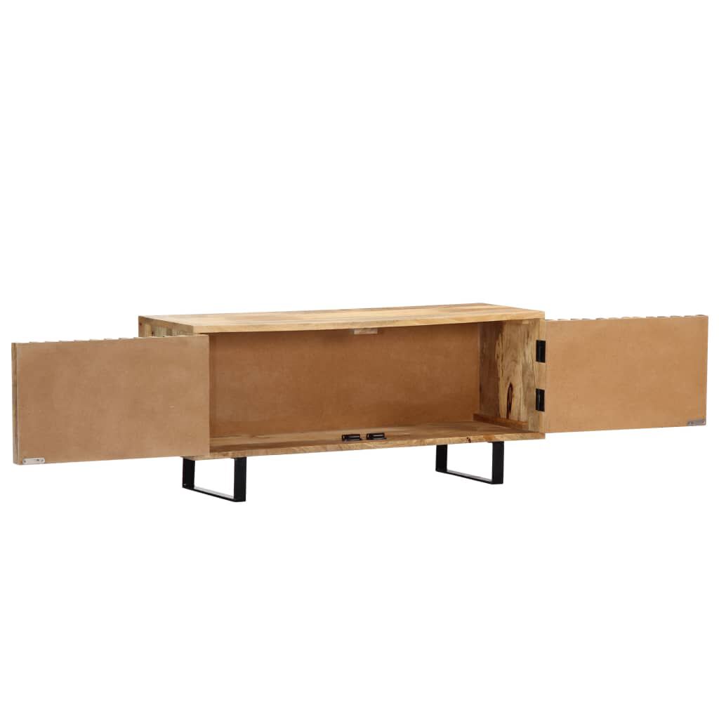 vidaXL Έπιπλο Τηλεόρασης 90 x 30 x 40 εκ. από Μασίφ Ξύλο Μάνγκο