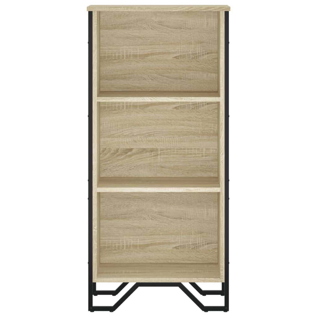 vidaXL Βιβλιοθήκη Sonoma Δρυς 50x31x106 εκ. από Επεξεργασμένο Ξύλο