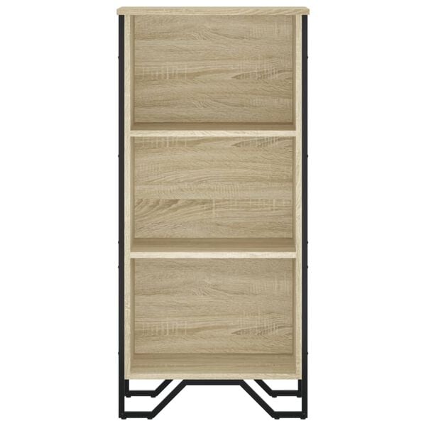 vidaXL Βιβλιοθήκη Sonoma Δρυς 50x31x106 εκ. από Επεξεργασμένο Ξύλο