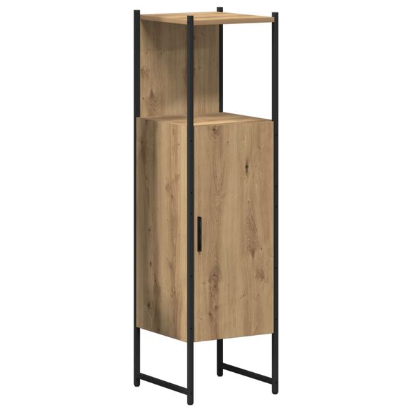 vidaXL Σετ Ντουλαπιών Μπάνιου 4 pcs artisan δρυς 33 x 33 x 185.5 εκ