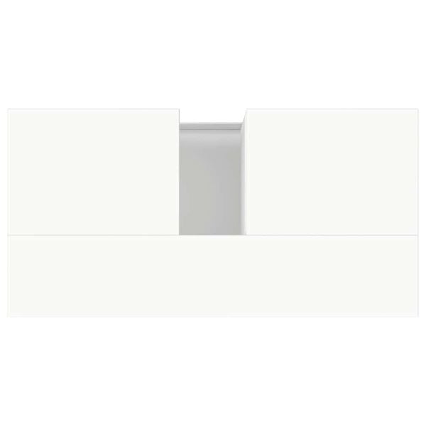 vidaXL Ντουλάπι Μπάνιου Λευκό 65 x 33 x 60 εκ. από Επεξεργασμένο Ξύλο