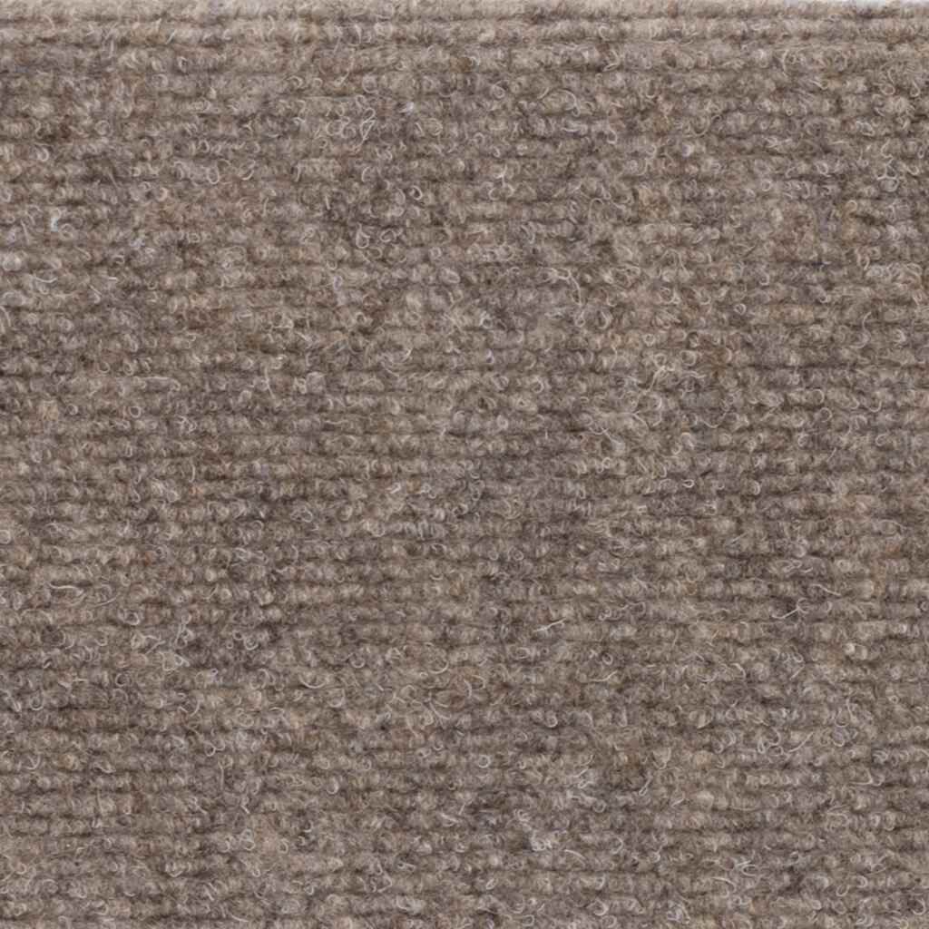 vidaXL Πατάκια Σκάλας Αυτοκόλλητα 15 τεμ Κρεμ 65x21x4 εκ. Βελονιασμένο