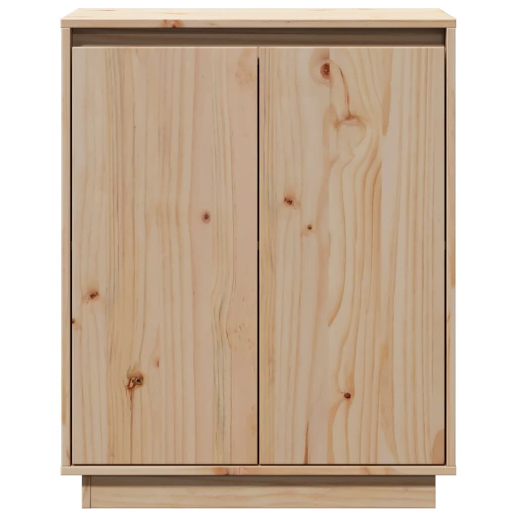vidaXL Ντουλάπι 60 x 34 x 75 εκ. από Μασίφ Ξύλο Πεύκου