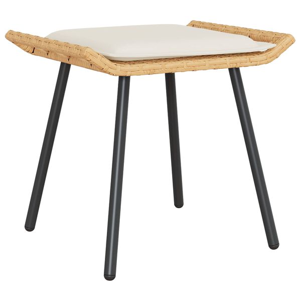 vidaXL &Sigma;&epsilon;&tau; &Kappa;&alpha;&nu;&alpha;&pi;έ &Kappa;ή&pi;&omicron;&upsilon; 4 pcs &Mu;&pi;&epsilon;&zeta; &sigma;&upsilon;&nu;&theta;&epsilon;&tau;&iota;&kappa;ό &rho;&alpha;&tau;ά&nu;