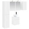 vidaXL &Sigma;&epsilon;&tau; &Nu;&tau;&omicron;&upsilon;&lambda;&alpha;&pi;&iota;ώ&nu; &Mu;&pi;ά&nu;&iota;&omicron;&upsilon; 5 pcs &Lambda;&epsilon;&upsilon;&kappa;ό 43 x 16 x 62,5 &epsilon;&kappa;.
