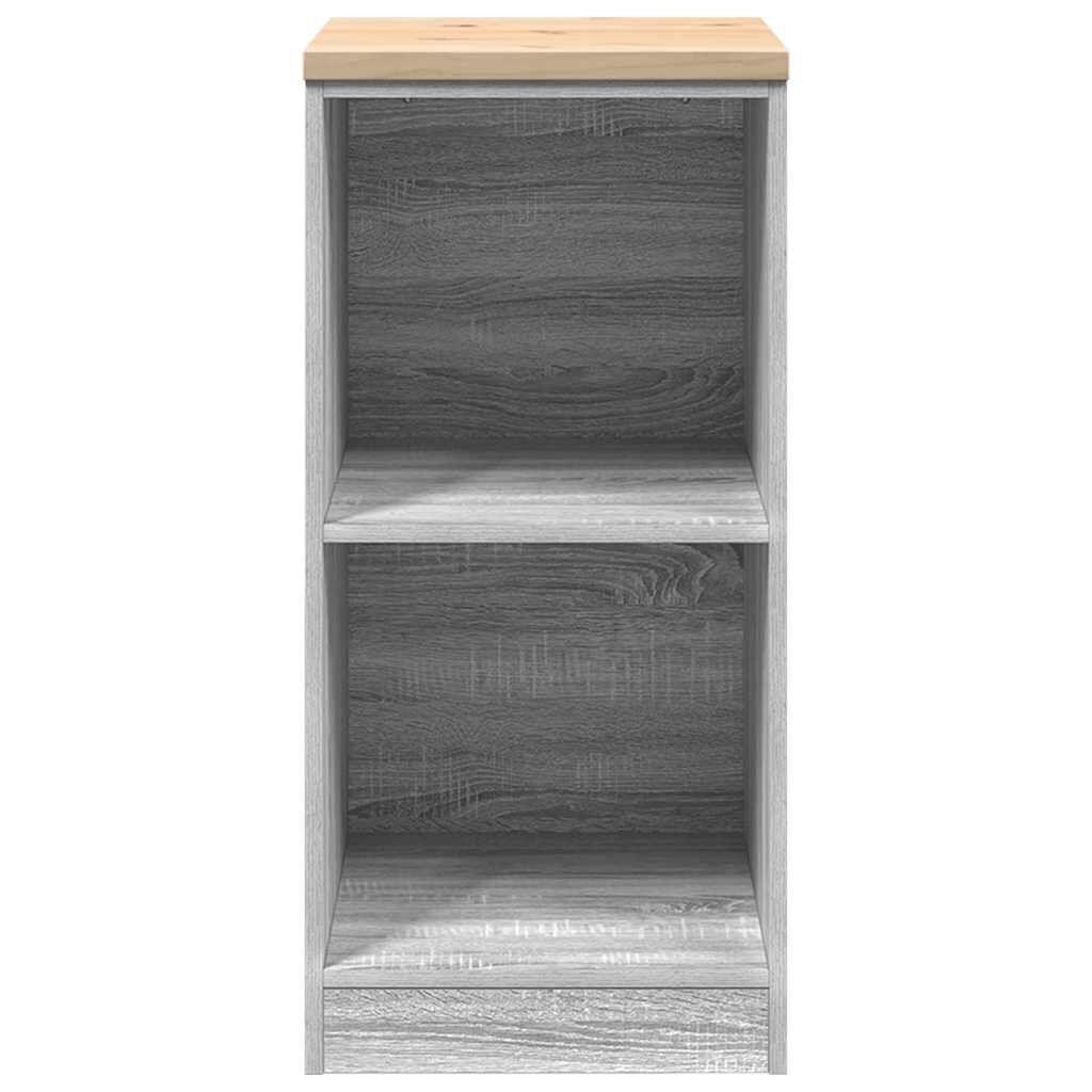 vidaXL ντουλάπι αποθήκευσης γκαράζ 40x51x85 εκ μασίφ ξύλο πεύκο