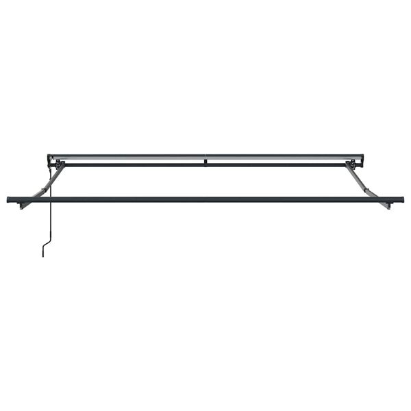 vidaXL Σκελετός Τέντας Ανθρακί 3,5 x 2,5 μ Ατσάλι με Πούδρα