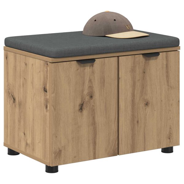 vidaXL &Pi;&alpha;&gamma;&kappa;ά&kappa;&iota; &Chi;&alpha;&lambda;&omega;&rho;ί&omicron;&upsilon; &mu;&epsilon; &mu;&alpha;&xi;&iota;&lambda;ά&rho;&iota; Artisan Oak 60 x 38 x 46 &epsilon;&kappa;