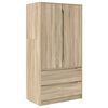 vidaXL &Nu;&tau;&omicron;&upsilon;&lambda;ά&pi;&iota; &mu;&epsilon; &sigma;&upsilon;&rho;&tau;ά&rho;&iota; &mu;&epsilon; &pi;ό&rho;&tau;&alpha; &Delta;&rho;ύ&sigmaf; Sonoma 79,5 x 49 x 156 &epsilon;&kappa;
