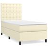 vidaXL &Kappa;&rho;&epsilon;&beta;ά&tau;&iota; Boxspring &mu;&epsilon; &Sigma;&tau;&rho;ώ&mu;&alpha; &Kappa;&rho;&epsilon;&mu; 90x200 &epsilon;&kappa;. &alpha;&pi;ό &Sigma;&upsilon;&nu;&theta;&epsilon;&tau;&iota;&kappa;ό &Delta;έ&rho;&mu;&alpha;