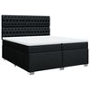 vidaXL &Kappa;&rho;&epsilon;&beta;ά&tau;&iota; Boxspring &mu;&epsilon; &Sigma;&tau;&rho;ώ&mu;&alpha; &Mu;&alpha;ύ&rho;&omicron; 200x200 &epsilon;&kappa;. &Upsilon;&phi;&alpha;&sigma;&mu;ά&tau;&iota;&nu;&omicron;