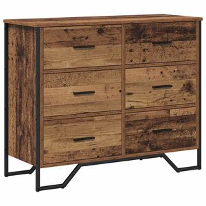 vidaXL &Kappa;&omicron;&upsilon;&tau;ί &mu;&epsilon; &sigma;&upsilon;&rho;&tau;ά&rho;&iota;&alpha; 6-&Sigma;&upsilon;&rho;&tau;ά&rho;&iota; &Pi;&alpha;&lambda;&iota;ό &xi;ύ&lambda;&omicron; 91 x 35,5 x 74,5 &epsilon;&kappa;.