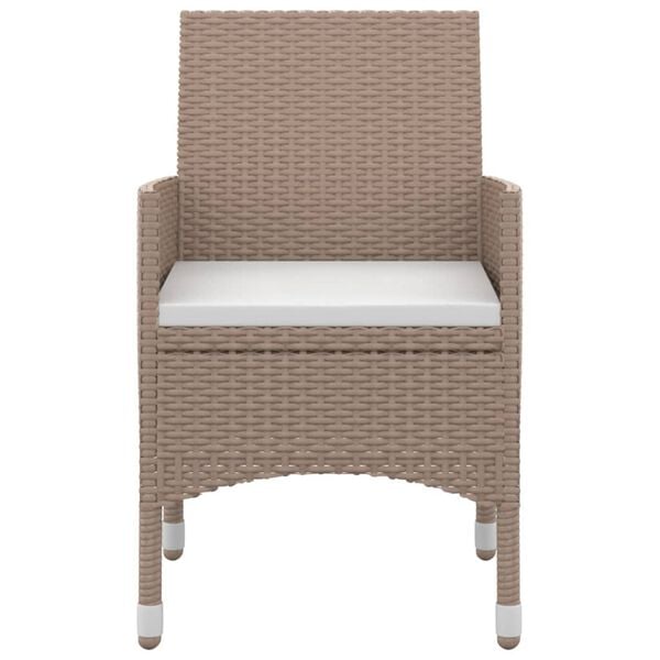 vidaXL &Sigma;&epsilon;&tau; &Tau;&rho;&alpha;&pi;&epsilon;&zeta;&alpha;&rho;ί&alpha;&sigmaf; &Kappa;ή&pi;&omicron;&upsilon; 7 &tau;&epsilon;&mu;. &Sigma;&upsilon;&nu;&theta;. &Rho;&alpha;&tau;ά&nu; / &Gamma;&upsilon;&alpha;&lambda;ί &mu;&epsilon; &Mu;&alpha;&xi;&iota;&lambda;ά&rho;&iota;&alpha;