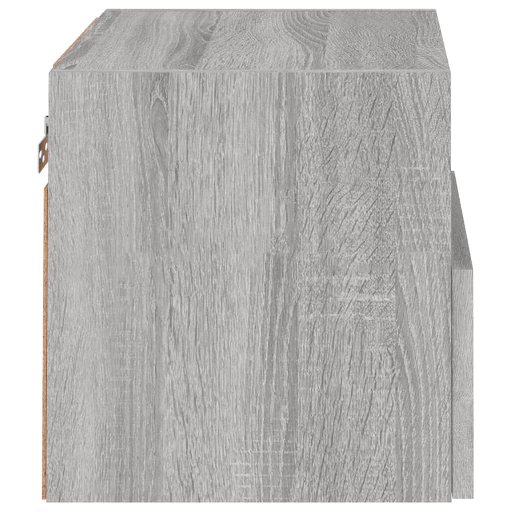 vidaXL Ντουλάπι Τοίχου Τηλεόρασης Γκρι Sonoma 40x30x30 εκ. Επεξ. Ξύλο