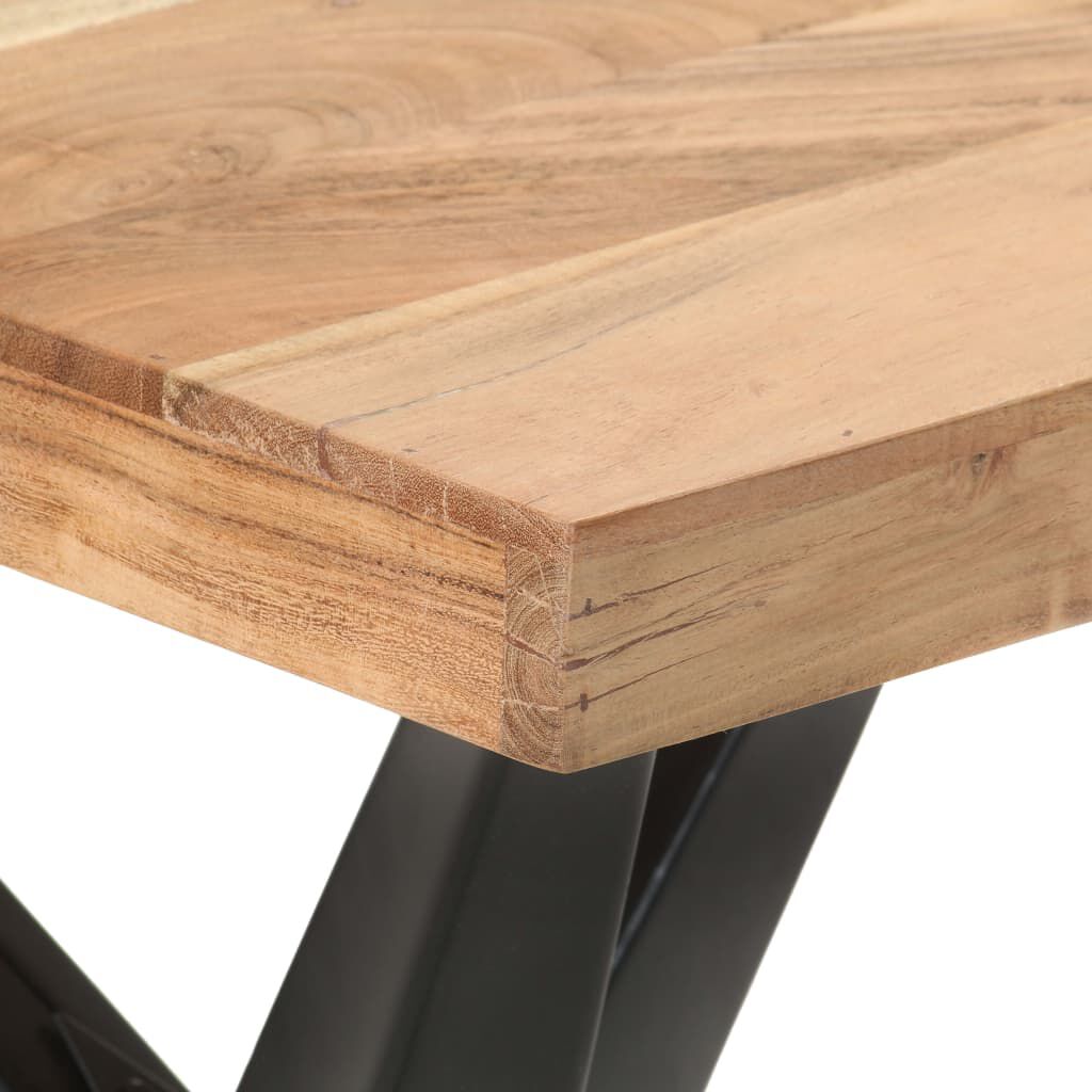 vidaXL Τραπεζαρία 120 x 60 x 76 εκ. από Μασίφ Ξύλο Ακακίας