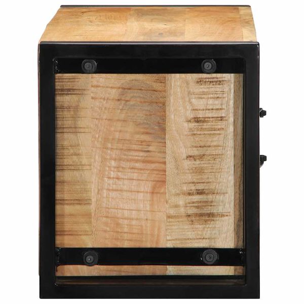 ντουλάπι τηλεόρασης vidaXL 80x30x35 cm Στερεό ακατέργαστο ξύλο Mango