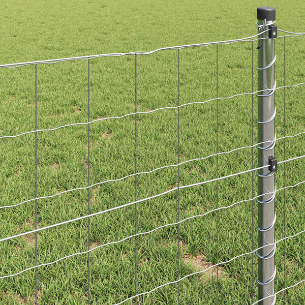 vidaXL Φράχτης Εuro 0,6 x 50 μ. Σίδηρος με επικάλυψη PVC