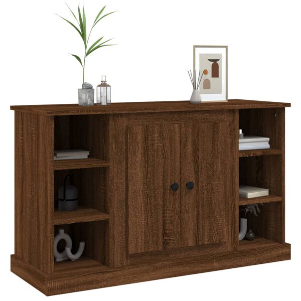 vidaXL Μπουφές Καφέ Δρυς 100x35,5x60 εκ. από Επεξεργασμένο Ξύλο