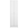 vidaXL Ντουλάπα Διαδρόμου Γυαλιστερό Λευκό 55x25x189 εκ. Επεξ. Ξύλο