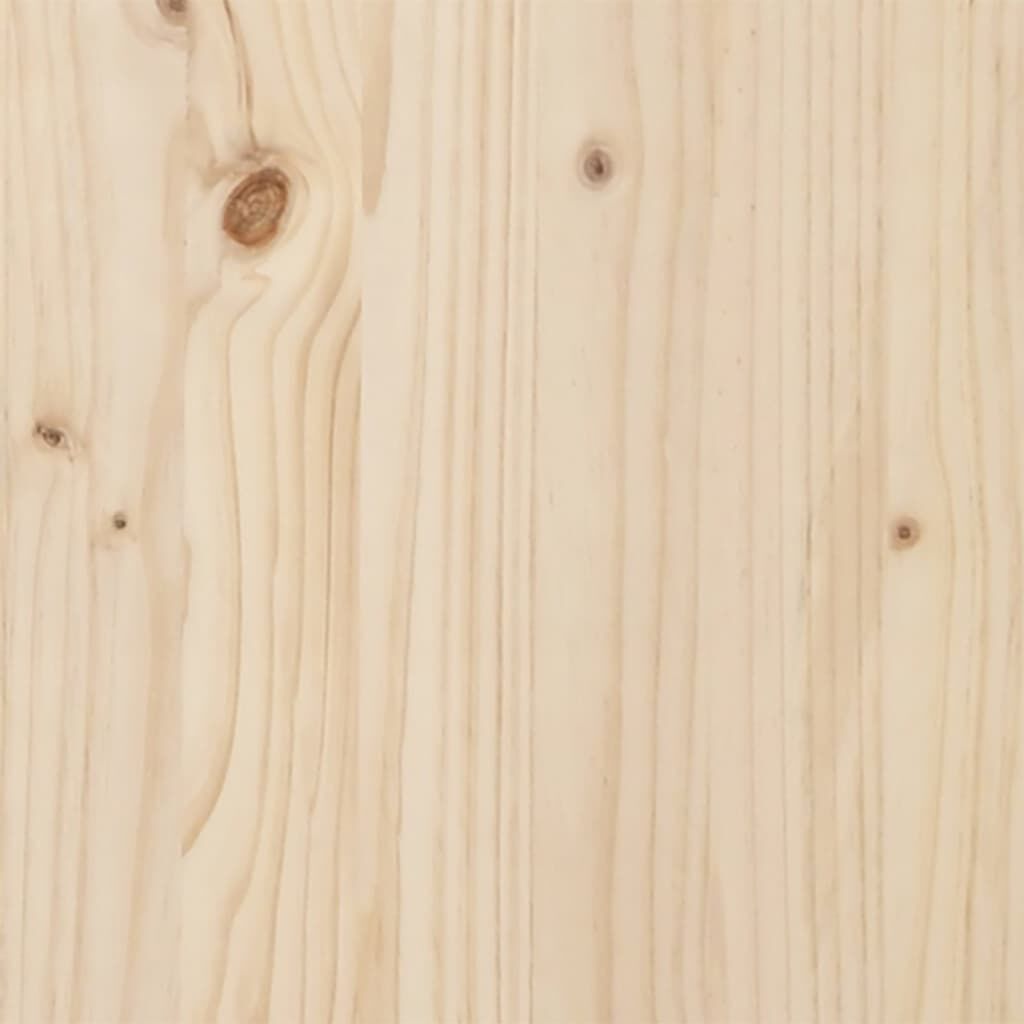 vidaXL Τραπέζι Πικνίκ 160 x 134 x 75 εκ. από Μασίφ Ξύλο Πεύκου