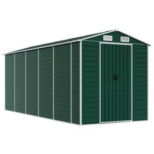 vidaXL &Alpha;&pi;&omicron;&theta;ή&kappa;&eta; &Kappa;ή&pi;&omicron;&upsilon; &Pi;&rho;ά&sigma;&iota;&nu;&eta; 191 x 470 x 198 &epsilon;&kappa;. &Gamma;&alpha;&lambda;&beta;&alpha;&nu;&iota;&sigma;&mu;έ&nu;&omicron; &Alpha;&tau;&sigma;ά&lambda;&iota;
