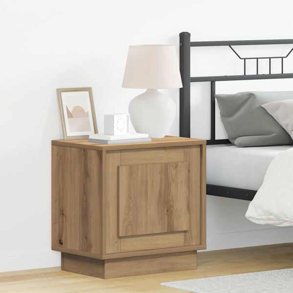 vidaXL &Kappa;&omicron;&mu;&omicron;&delta;ί&nu;&omicron; 2 pcs Artisan Oak 44 x 34,5 x 45 &epsilon;&kappa; &Epsilon;&pi;&epsilon;&xi;&epsilon;&rho;&gamma;&alpha;&sigma;&mu;έ&nu;&omicron; &xi;ύ&lambda;&omicron;