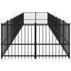 vidaXL Κλουβί Σκύλου Εξωτερικού Χώρου 16,89 μ² από Ατσάλι