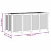 vidaXL Μπαούλο Αποθήκευσης Κήπου 175x80x75 εκ. από Μασίφ Ξύλο Ακακίας