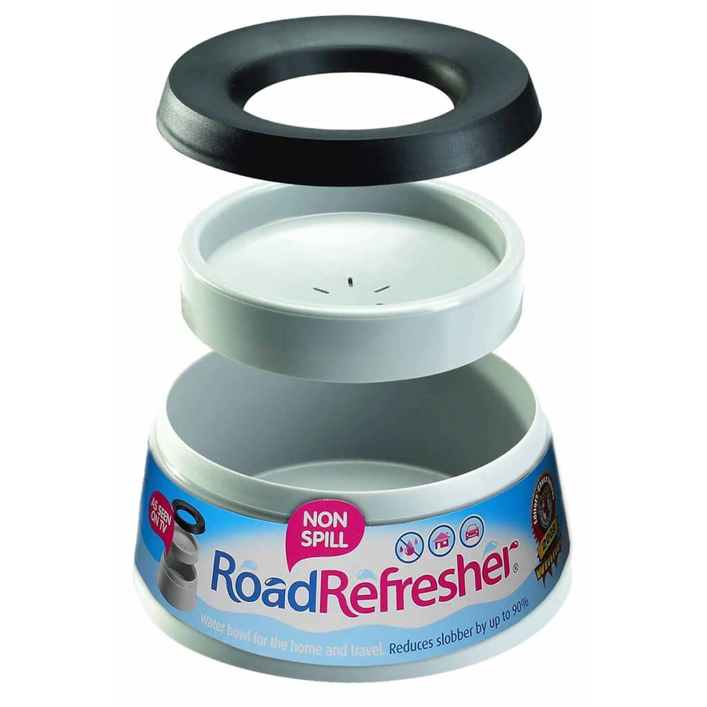 Road Refresher Ποτίστρα Κατοικίδιου Κατά των Διαρροών Γκρι Μεγάλη