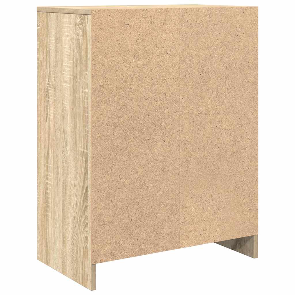 vidaXL Συρταριέρα Sonoma Δρυς 57x34x76 εκ. Επεξεργασμένο Ξύλο