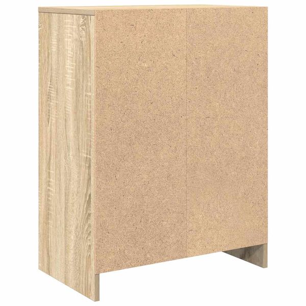 vidaXL Συρταριέρα Sonoma Δρυς 57x34x76 εκ. Επεξεργασμένο Ξύλο