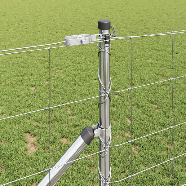 vidaXL &Sigma;&tau;ύ&lambda;&omicron;&sigmaf; &Pi;&epsilon;&rho;&iota;&phi;&rho;ά&xi;&epsilon;&omega;&nu; &Gamma;&alpha;&lambda;&beta;&alpha;&nu;&iota;&sigma;&mu;έ&nu;&omicron; 50 x 1 m &Alpha;&tau;&sigma;ά&lambda;&iota;