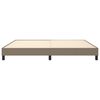 vidaXL Σκελετός Κρεβατιού Χωρίς Στρώμα Taupe 200x200 εκ.Υφασμάτινο