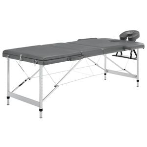 vidaXL &Kappa;&rho;&epsilon;&beta;ά&tau;&iota; &Mu;&alpha;&sigma;ά&zeta; 3 &Theta;έ&sigma;&epsilon;&omega;&nu; &Alpha;&nu;&theta;&rho;&alpha;&kappa;ί 186x68 &epsilon;&kappa;. &mu;&epsilon; &Sigma;&kappa;&epsilon;&lambda;&epsilon;&tau;ό &Alpha;&lambda;&omicron;&upsilon;&mu;&iota;&nu;ί&omicron;&upsilon;