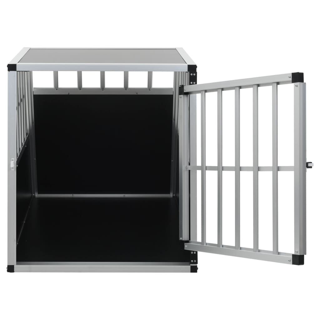 vidaXL Κλουβί Σκύλου με Μονή Πόρτα 65 x 91 x 69,5 εκ.