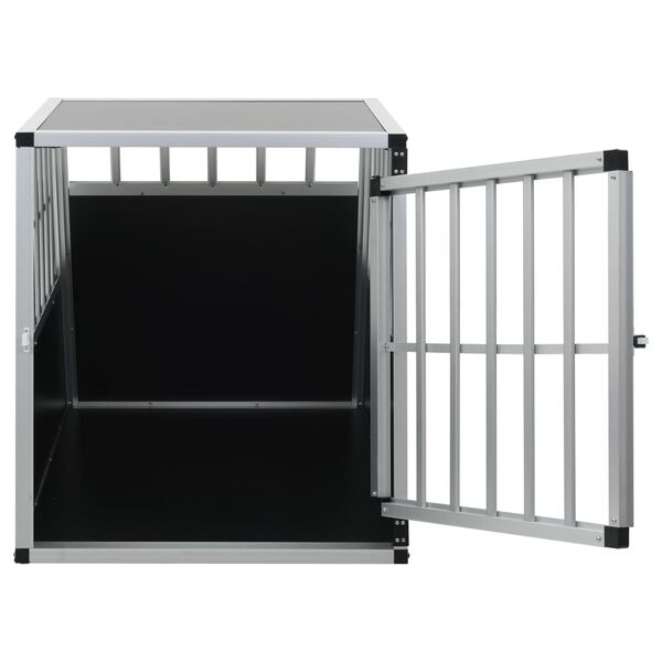 vidaXL Κλουβί Σκύλου με Μονή Πόρτα 65 x 91 x 69,5 εκ.