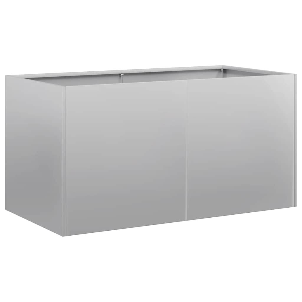 vidaXL Ζαρντινιέρα 80x40x40 εκ. από Γαλβανισμένο Ατσάλι