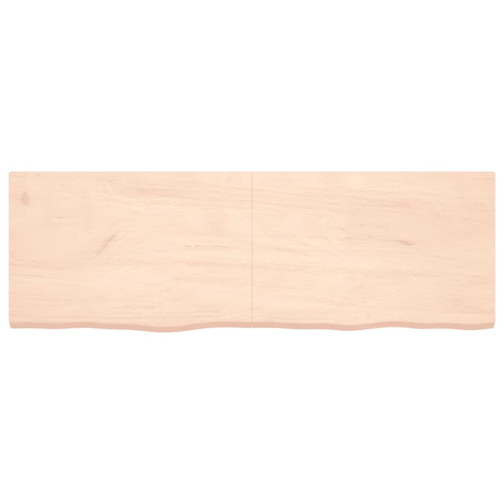 vidaXL Επιφάνεια Τραπεζιού 180x60x(2-4)εκ Ακατέργαστο Μασίφ Ξύλο Δρυός