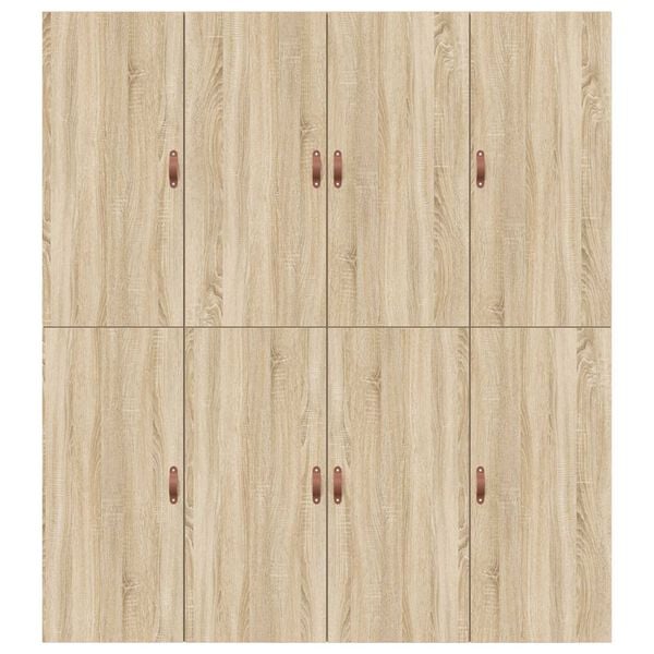 Κρεβάτι αποθήκευσης vidaXL από Sonoma Oak 200x200 εκ.