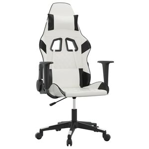 vidaXL &Kappa;&alpha;&rho;έ&kappa;&lambda;&alpha; Gaming &Mu;&alpha;&sigma;ά&zeta; &Lambda;&epsilon;&upsilon;&kappa;ό/&Mu;&alpha;ύ&rho;&omicron; &alpha;&pi;ό &Sigma;&upsilon;&nu;&theta;&epsilon;&tau;&iota;&kappa;ό &Delta;έ&rho;&mu;&alpha;