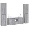 vidaXL &Sigma;&epsilon;&tau; &Epsilon;&pi;ί&pi;&lambda;&omega;&nu; &Mu;&pi;ά&nu;&iota;&omicron;&upsilon; 5 &tau;&mu;&chi;. &Gamma;&kappa;&rho;&iota; Sonoma 33 x 34,5 x 160 &epsilon;&kappa;