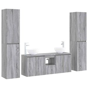 vidaXL &Sigma;&epsilon;&tau; &Epsilon;&pi;ί&pi;&lambda;&omega;&nu; &Mu;&pi;ά&nu;&iota;&omicron;&upsilon; 5 &tau;&mu;&chi;. &Gamma;&kappa;&rho;&iota; Sonoma 33 x 34,5 x 160 &epsilon;&kappa;