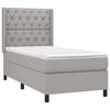 vidaXL &Kappa;&rho;&epsilon;&beta;ά&tau;&iota; Boxspring &mu;&epsilon; &Sigma;&tau;&rho;ώ&mu;&alpha; & LED &Alpha;&nu;.&Gamma;&kappa;&rho;&iota; 80x200 &epsilon;&kappa;. &Upsilon;&phi;&alpha;&sigma;&mu;ά&tau;&iota;&nu;&omicron;