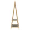 vidaXL Κρεμάστρα Ρούχων με Ράφια 96x45,5x150,5 εκ. Μπαμπού