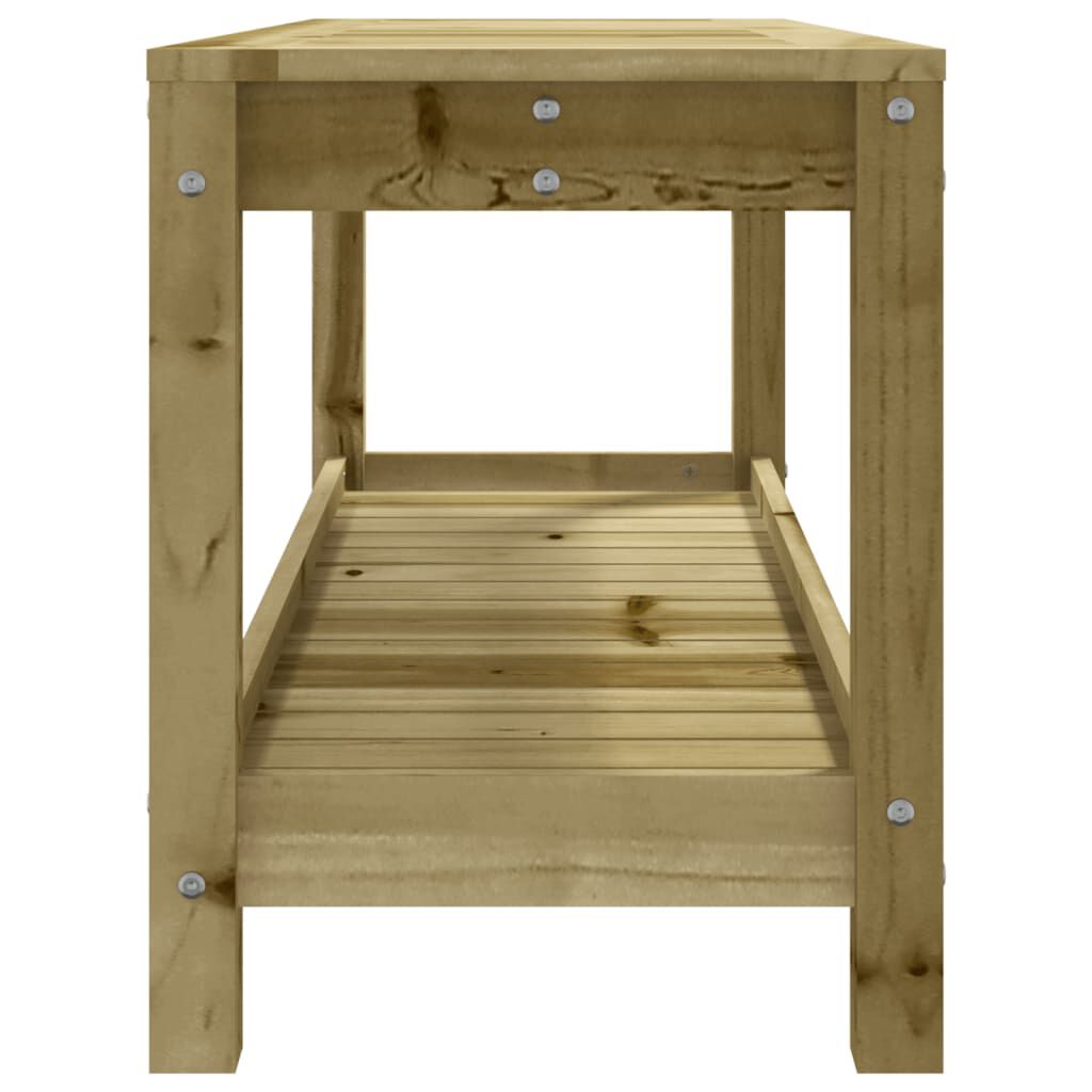 vidaXL Παγκάκι Κήπου 108 x 35 x 45 εκ. από Εμποτισμένο Ξύλο Πεύκου