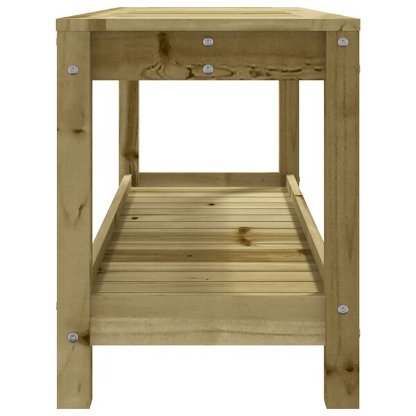 vidaXL Παγκάκι Κήπου 108 x 35 x 45 εκ. από Εμποτισμένο Ξύλο Πεύκου