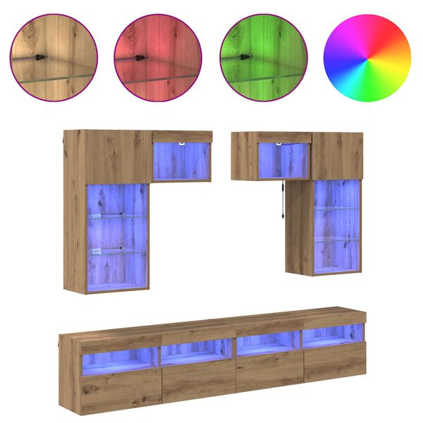 vidaXL &Mu;&omicron;&nu;ά&delta;&epsilon;&sigmaf; &Tau;&omicron;ί&chi;&omicron;&upsilon; &Tau;&eta;&lambda;&epsilon;ό&rho;&alpha;&sigma;&eta;&sigmaf; 6 pcs &Pi;&alpha;&lambda;&iota;ό &Xi;ύ&lambda;&omicron; &Epsilon;&pi;&epsilon;&xi;&epsilon;&rho;&gamma;&alpha;&sigma;&mu;έ&nu;&omicron; &xi;ύ&lambda;&omicron;