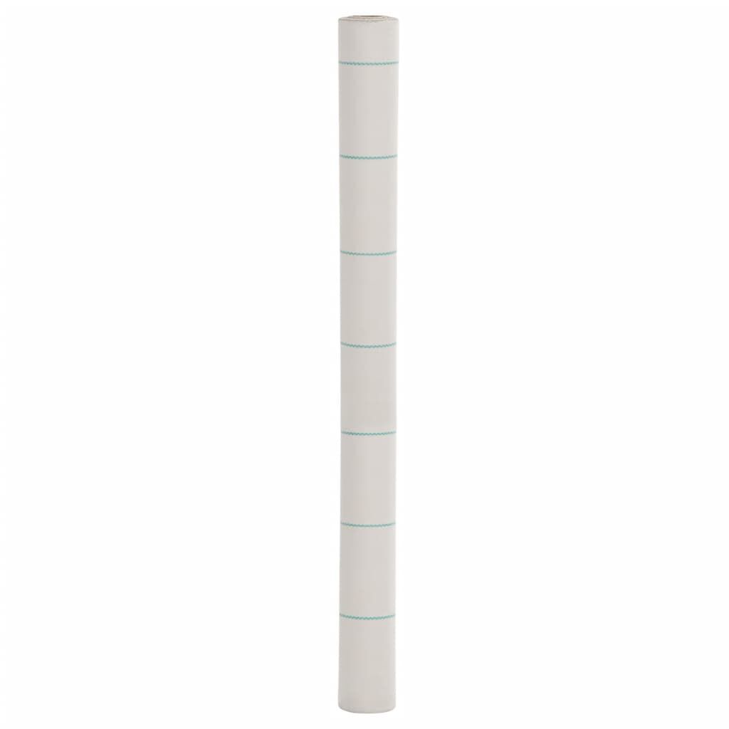 vidaXL Μεμβράνη Εδαφοκάλυψης Λευκή 1,5x50 μ. από Πολυπροπυλένιο
